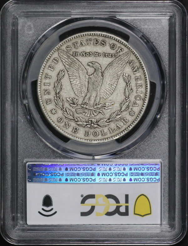 Reverse of this 1878-CC Morgan Dollar PCGS VF-20