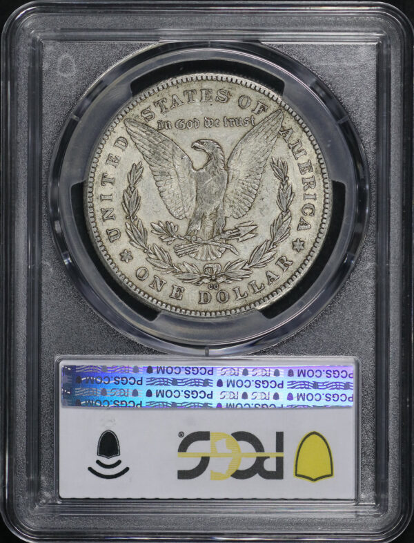 Reverse of this 1878-CC Morgan Dollar PCGS VF-25