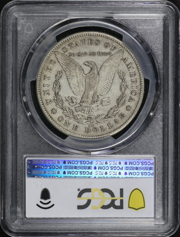 Reverse of this 1878-CC Morgan Dollar PCGS VF-25