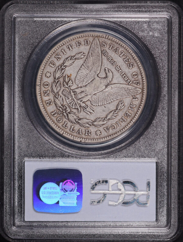Reverse of this 1878-CC Morgan Dollar PCGS VF-30 Mint Error 45° Rotated Reverse