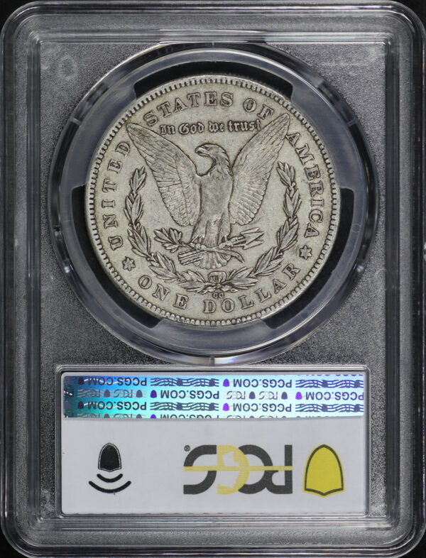 Reverse of this 1878-CC Morgan Dollar PCGS VF-30