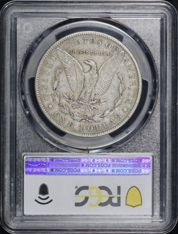 Reverse of this 1878-CC Morgan Dollar PCGS VF-35