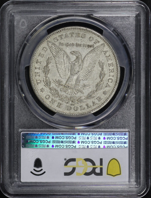 Reverse of this 1878-CC Morgan Dollar PCGS VF-35