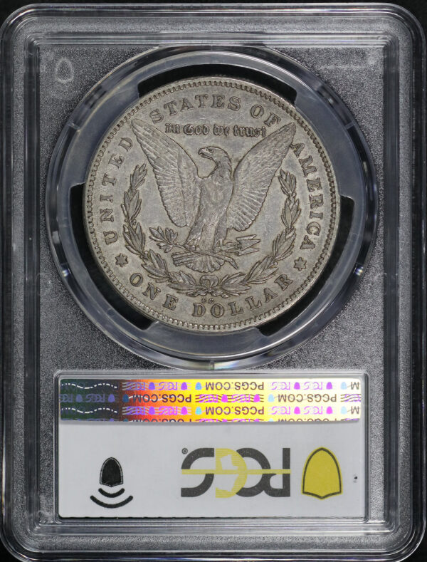 Reverse of this 1878-CC Morgan Dollar PCGS XF-45
