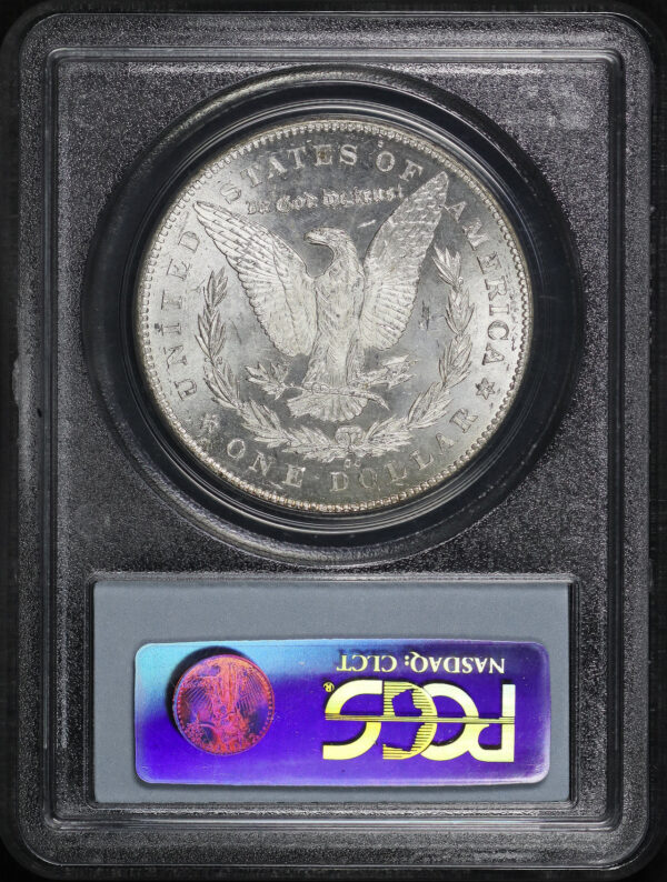 Reverse of this 1878-CC Morgan Dollar PCGS MS-63