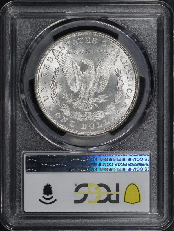 Reverse of this 1879 Morgan Dollar PCGS MS-63