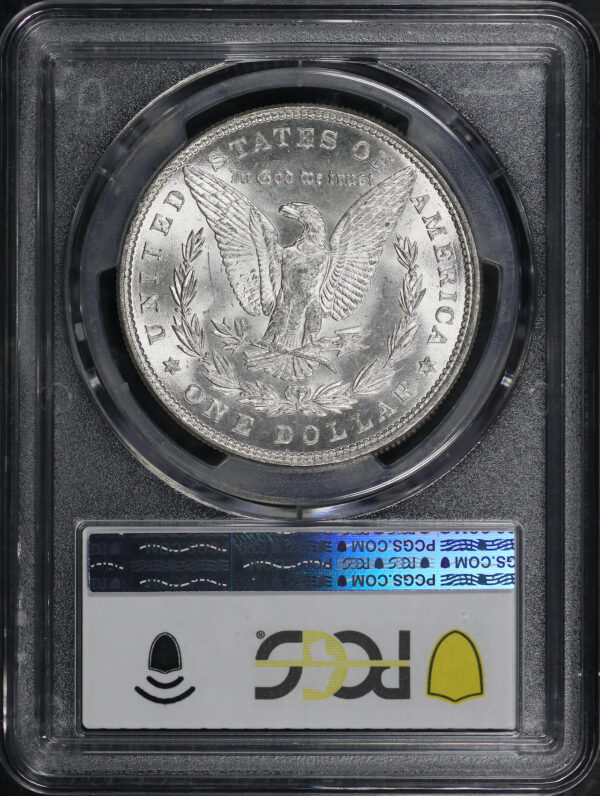 Reverse of this 1879 Morgan Dollar PCGS MS-63