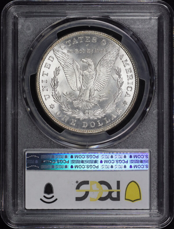 Reverse of this 1879 Morgan Dollar PCGS MS-63