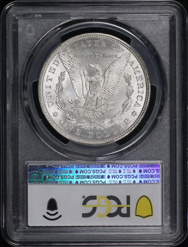 Reverse of this 1879 Morgan Dollar PCGS MS-63