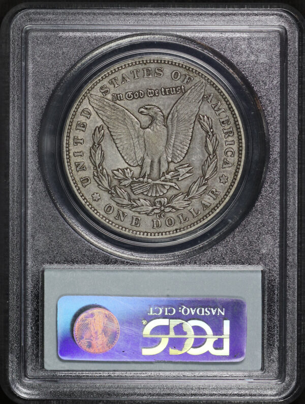 Reverse of this 1879-CC Morgan Dollar PCGS XF-40