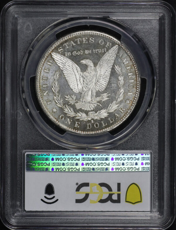 Reverse of this 1879-S Morgan Dollar PCGS MS-63