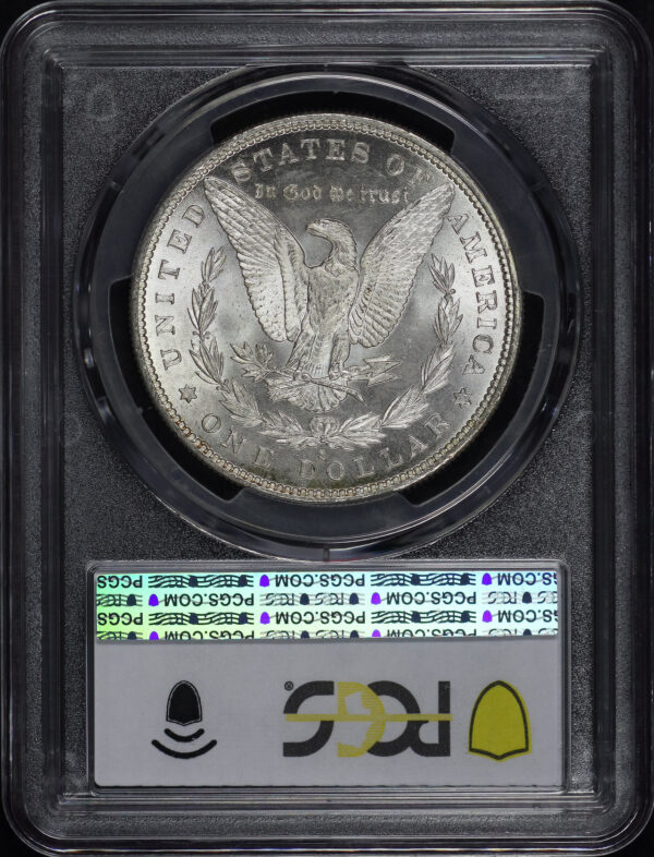 Reverse of this 1879-S Morgan Dollar PCGS MS-63