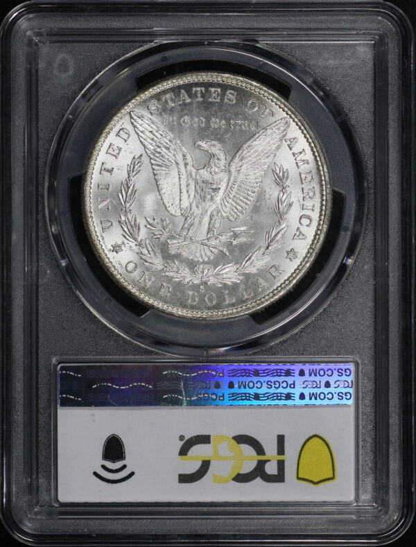 Reverse of this 1879-S Morgan Dollar PCGS MS-63
