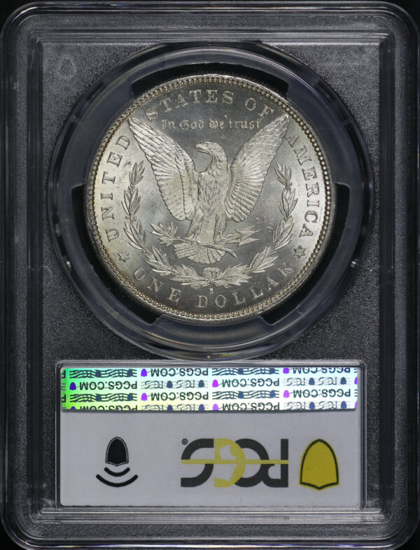Reverse of this 1879-S Morgan Dollar PCGS MS-63