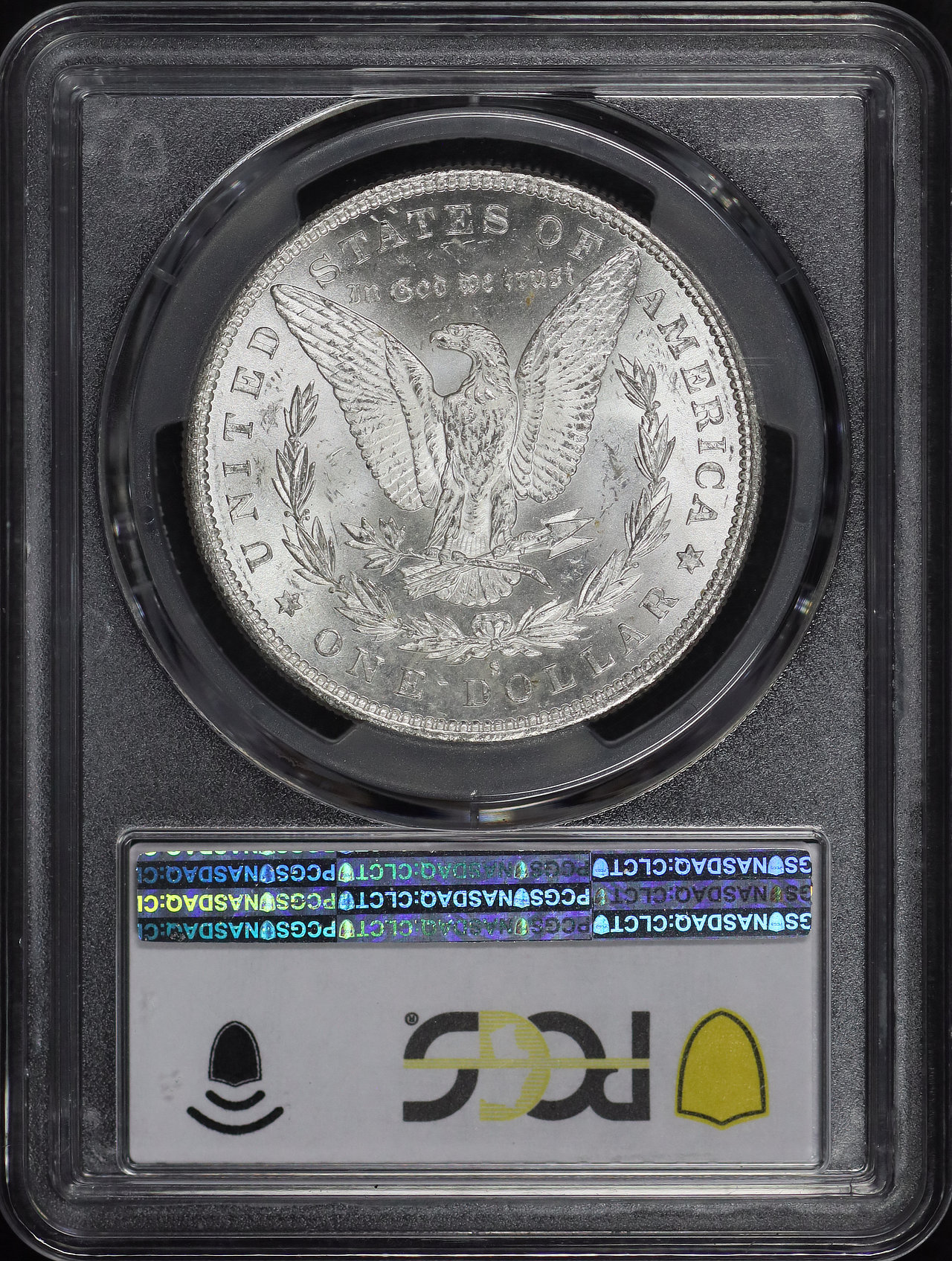 Reverse of this 1879-S Morgan Dollar PCGS MS-65
