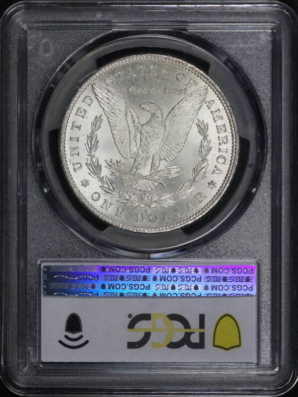 Reverse of this 1879-S Morgan Dollar PCGS MS-65