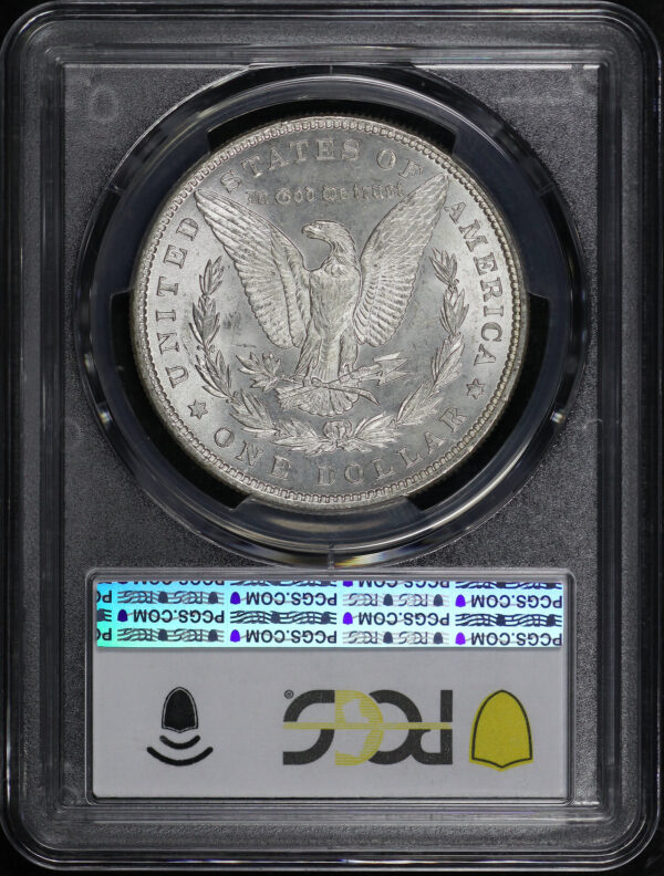 Reverse of this 1880 Morgan Dollar PCGS MS-63