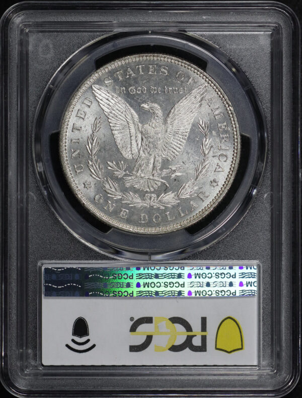 Reverse of this 1880 Morgan Dollar PCGS MS-63