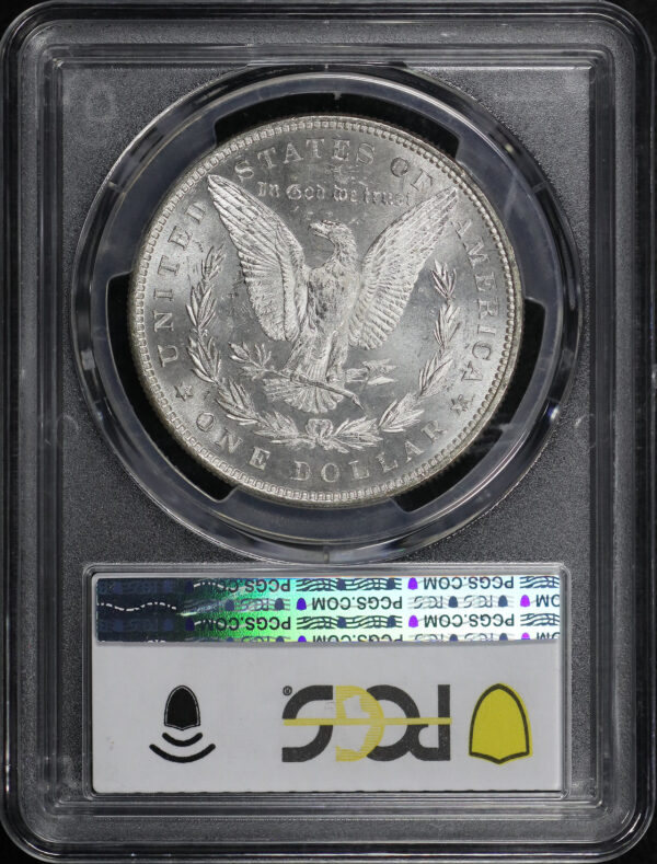 Reverse of this 1880 Morgan Dollar PCGS MS-63