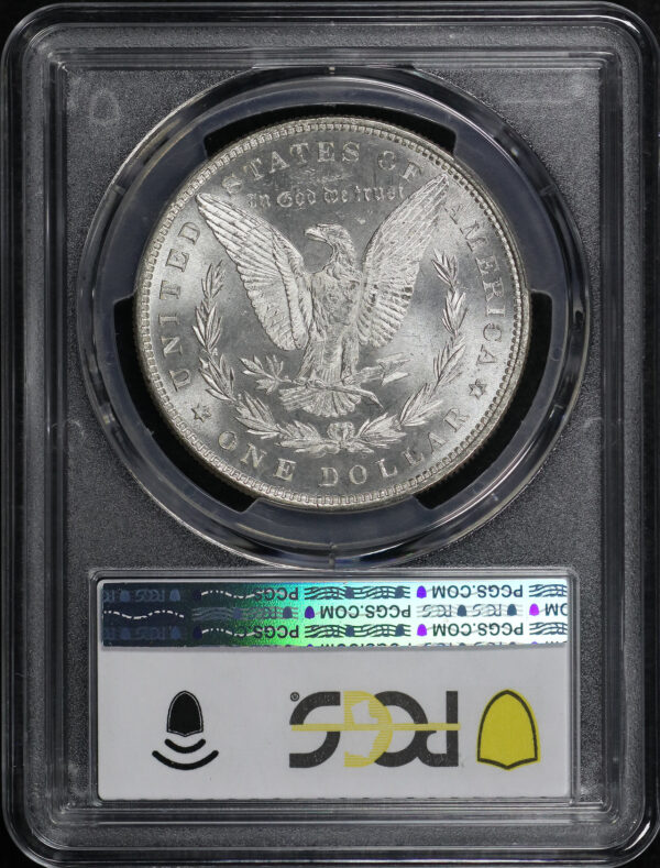 Reverse of this 1880 Morgan Dollar PCGS MS-63
