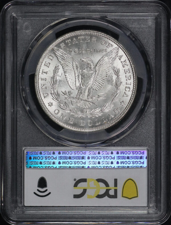 Reverse of this 1880 Morgan Dollar PCGS MS-63