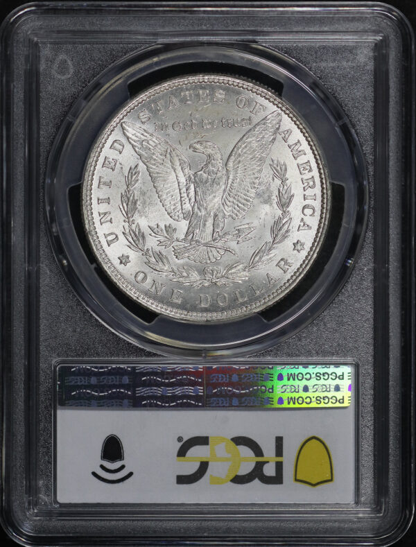 Reverse of this 1880 Morgan Dollar PCGS MS-63