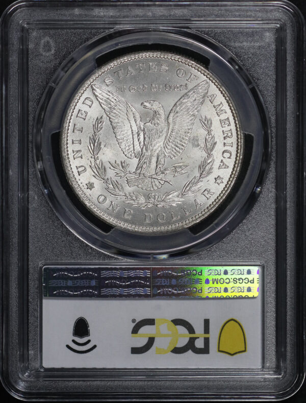 Reverse of this 1880 Morgan Dollar PCGS MS-63