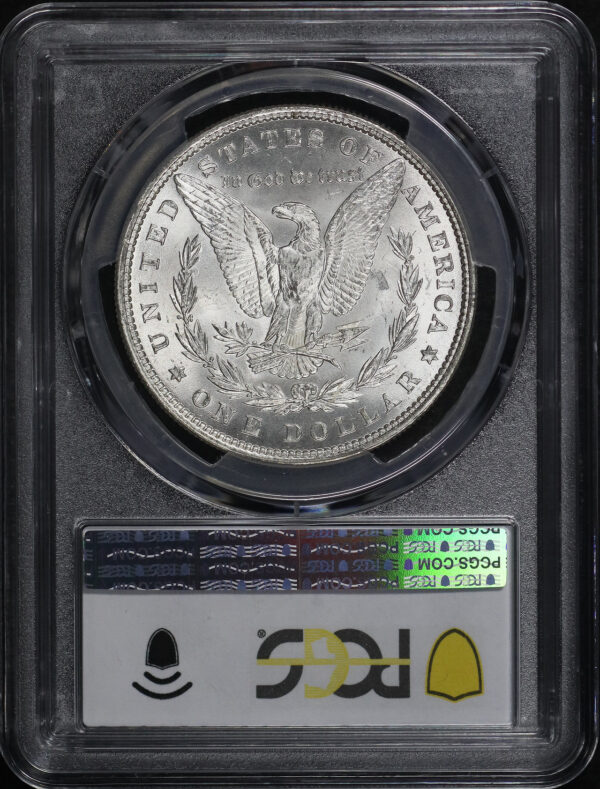 Reverse of this 1880 Morgan Dollar PCGS MS-63