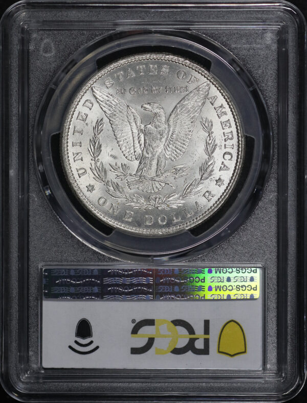 Reverse of this 1880 Morgan Dollar PCGS MS-63