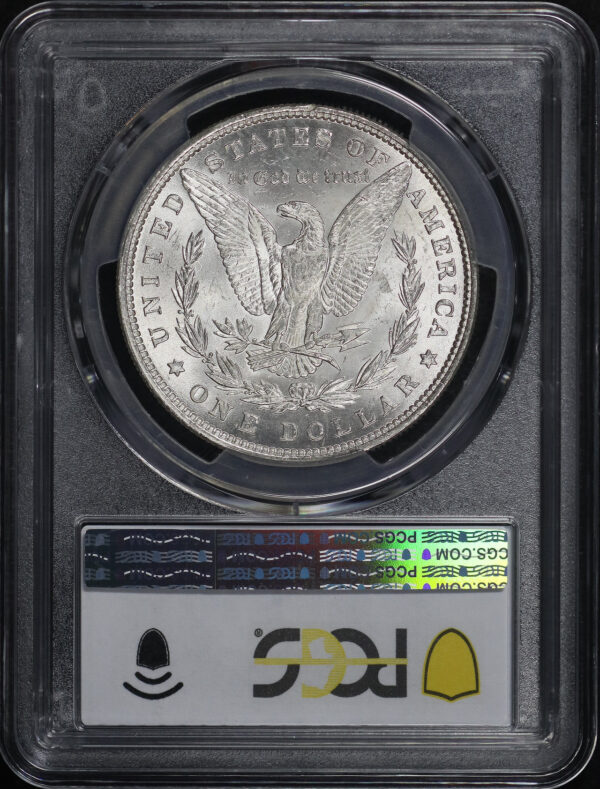 Reverse of this 1880 Morgan Dollar PCGS MS-63