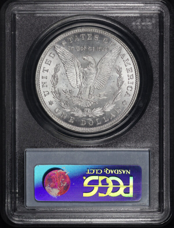 Reverse of this 1880 Morgan Dollar PCGS MS-65