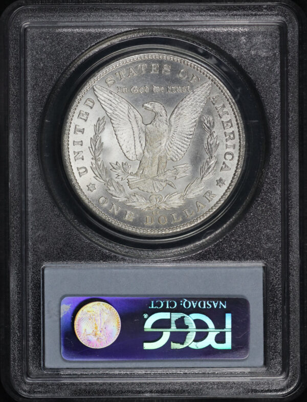 Reverse of this 1880-CC Morgan Dollar PCGS MS-63