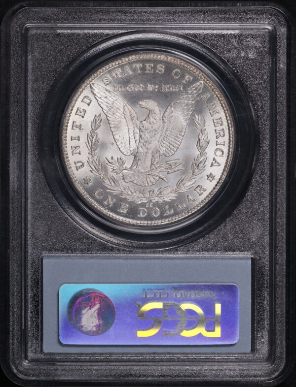 Reverse of this 1880-CC Morgan Dollar PCGS MS-63