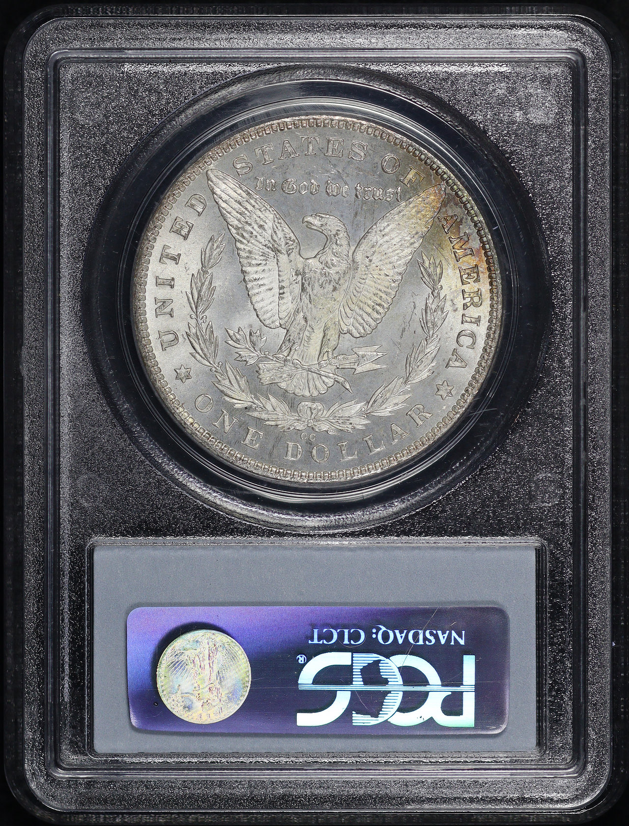 Reverse of this 1880-CC Morgan Dollar PCGS MS-63
