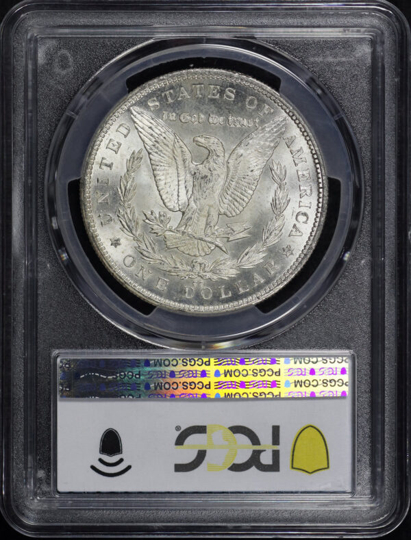 Reverse of this 1880-CC Morgan Dollar PCGS MS-63