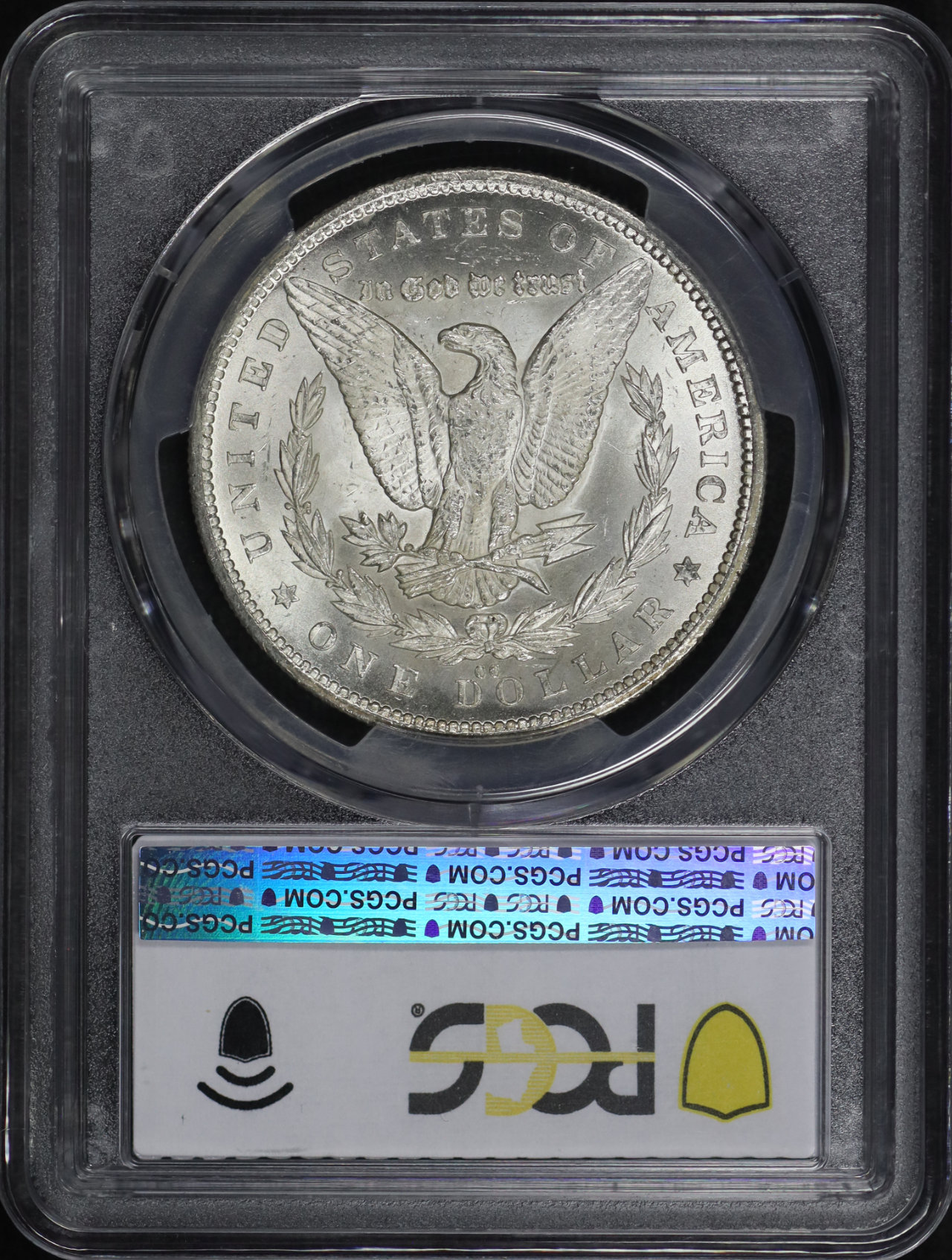 Reverse of this 1880-CC Morgan Dollar PCGS MS-63