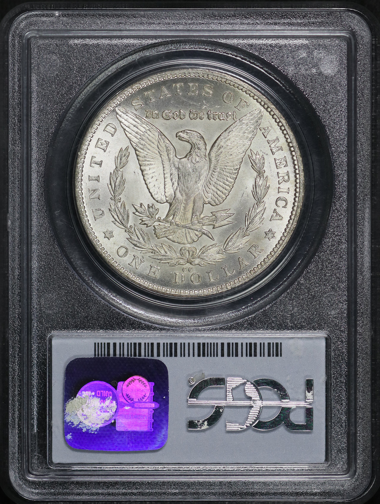Reverse of this 1880-CC Morgan Dollar PCGS MS-64