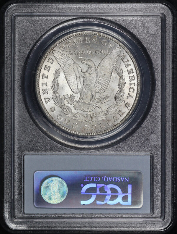 Reverse of this 1880-CC Morgan Dollar PCGS MS-64
