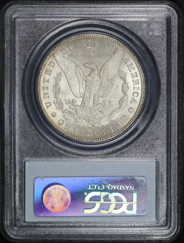 Reverse of this 1880-CC Morgan Dollar PCGS MS-65