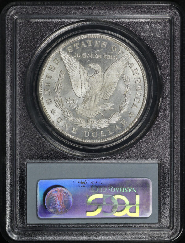 Reverse of this 1880-CC Morgan Dollar PCGS MS-65