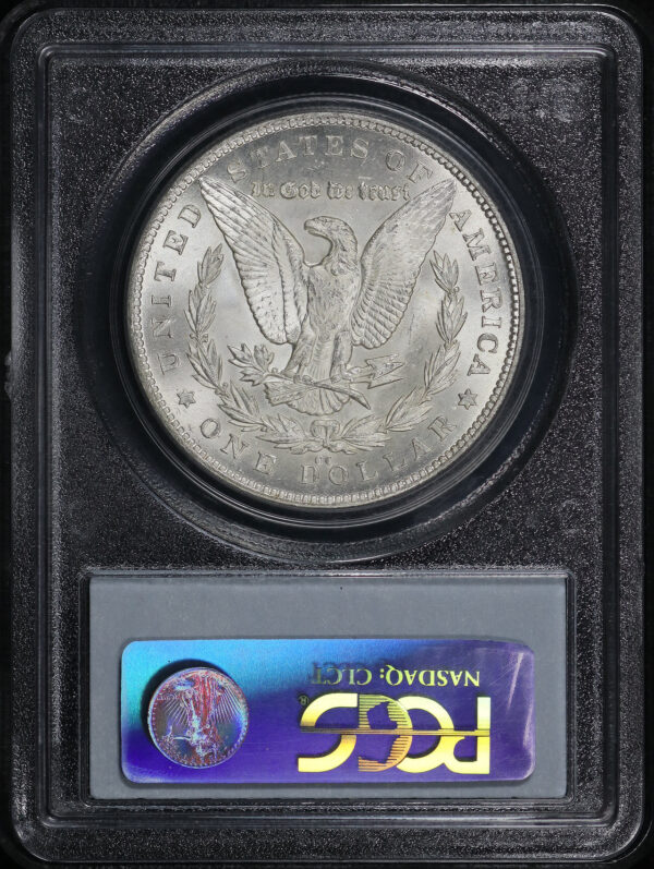 Reverse of this 1880-CC Morgan Dollar PCGS MS-65