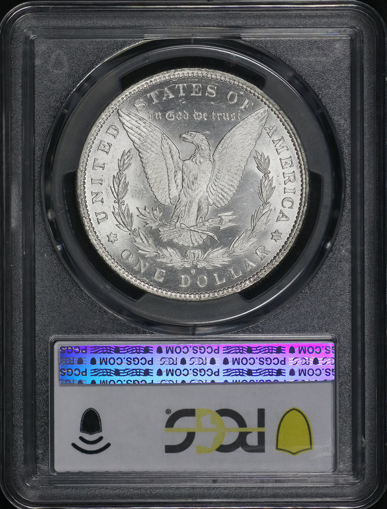 Reverse of this 1880-O Morgan Dollar PCGS MS-63