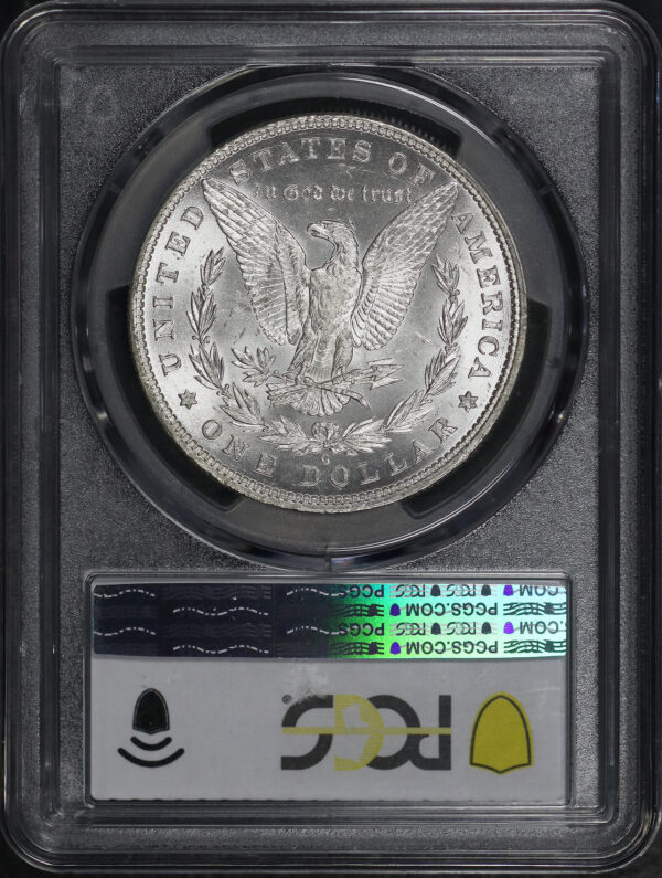 Reverse of this 1880-O Morgan Dollar PCGS MS-63