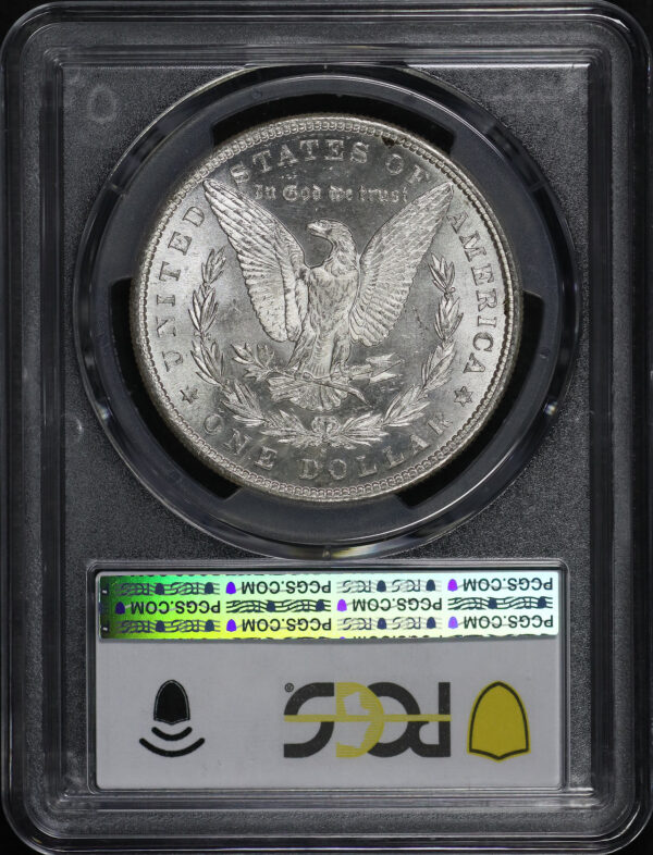 Reverse of this 1880-S Morgan Dollar PCGS MS-63