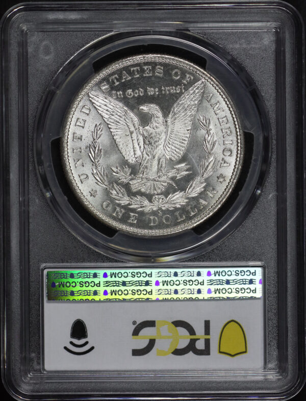 Reverse of this 1880-S Morgan Dollar PCGS MS-63