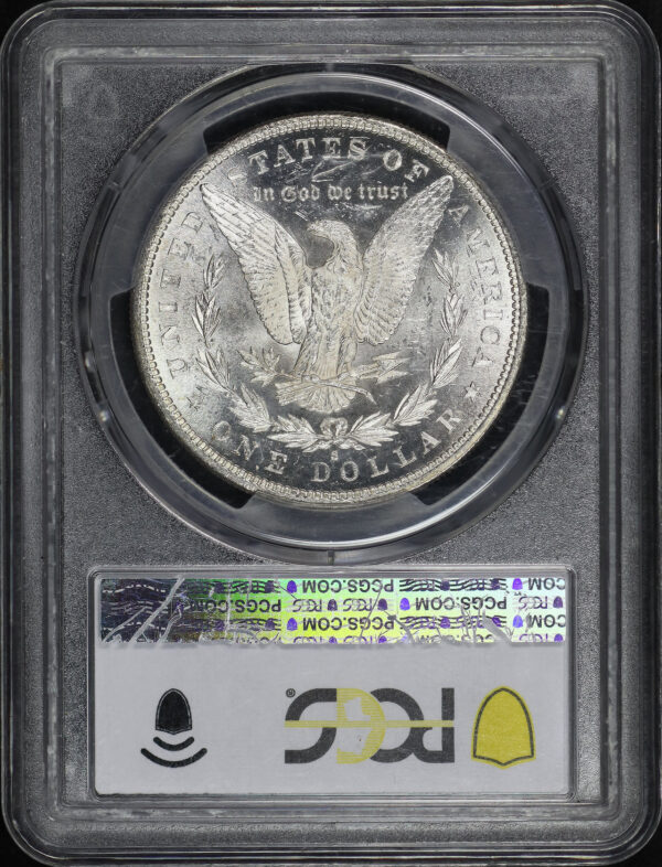 Reverse of this 1880-S Morgan Dollar PCGS MS-64