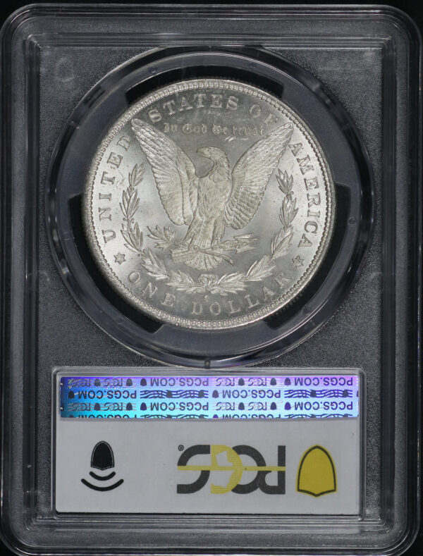 Reverse of this 1880-S Morgan Dollar PCGS MS-64+
