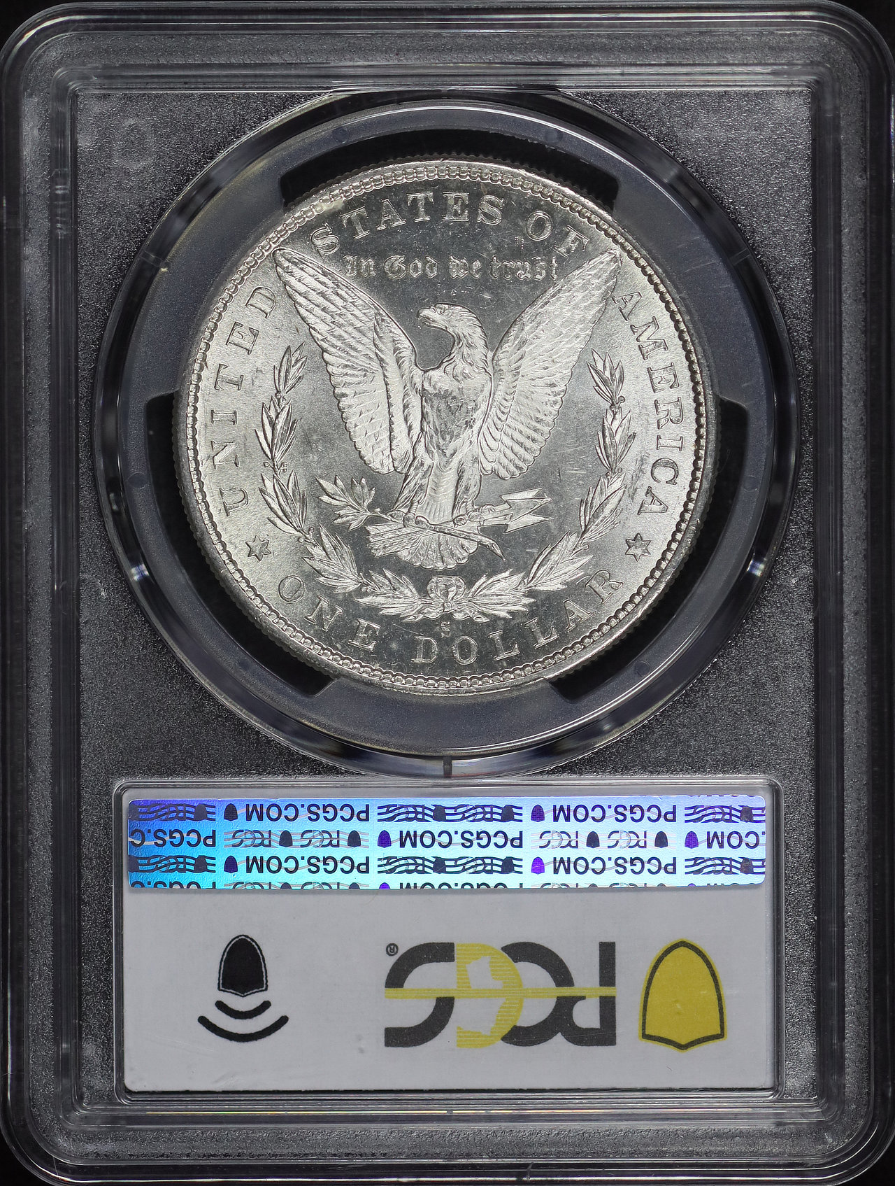 Reverse of this 1880-S Morgan Dollar PCGS MS-64