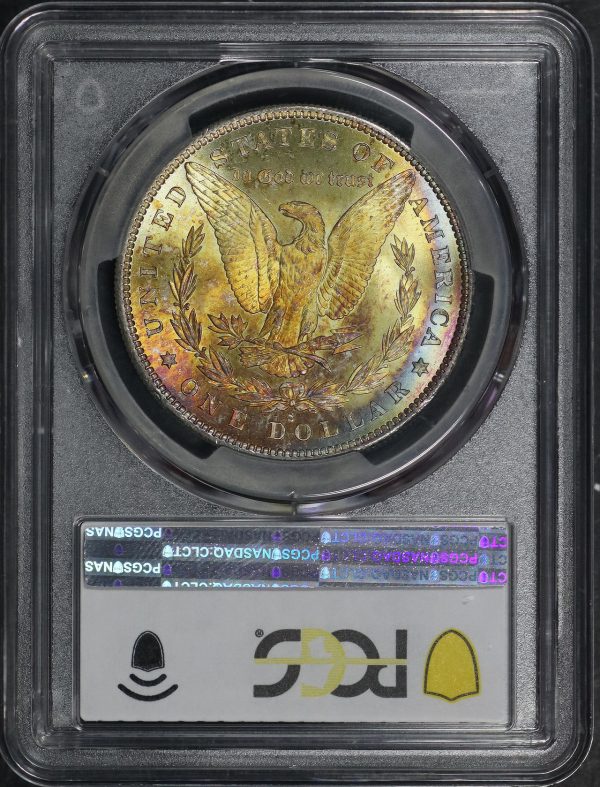 Reverse of this 1880-S Morgan Dollar PCGS MS-65