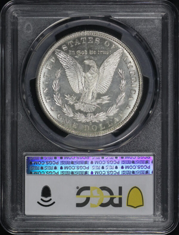 Reverse of this 1880-S Morgan Dollar PCGS MS-65